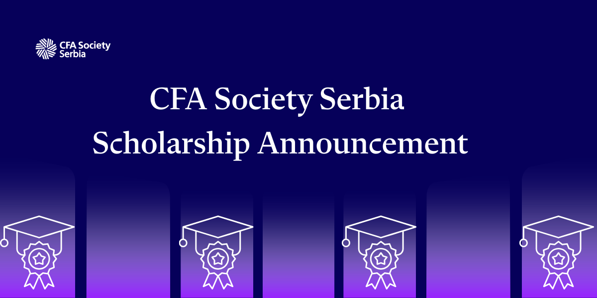 cfa society serbia scholarship announcement